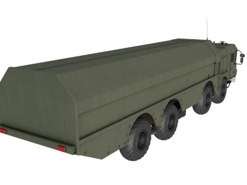 Russia coastal defence system K 300P 3D Model