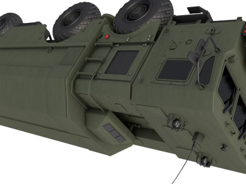 Російська система берегової оборони К 300П 3D Модель