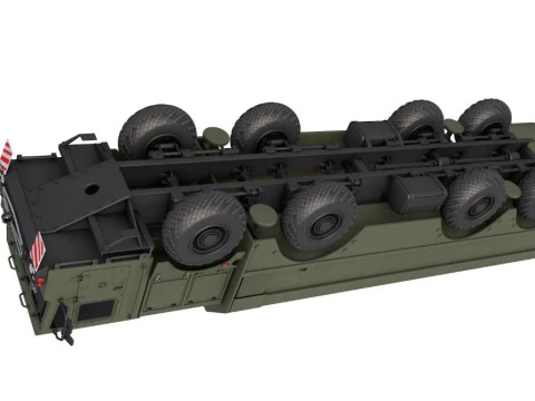 Russia coastal defence system K 300P 3D Model