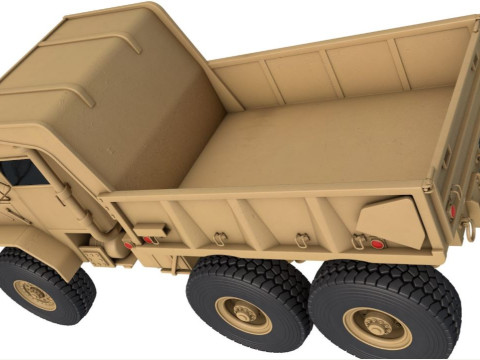 M929A2 All Wheel Drive Dump Truck 3D Model