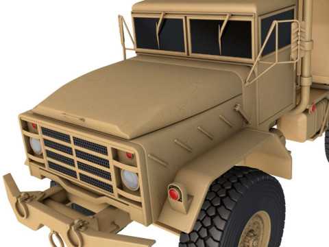 M929A2 All Wheel Drive Dump Truck 3D Model