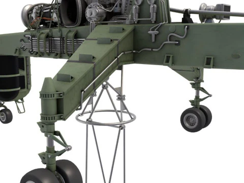 Heavy Lift Helicopter Sikorsky 3D Model