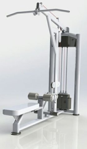 MACHINE GYM COMMERCIAL FITNESS GYM EQUIPMENT 3D मॉडल .c4d .max .obj .3ds .fbx .stl .blend 