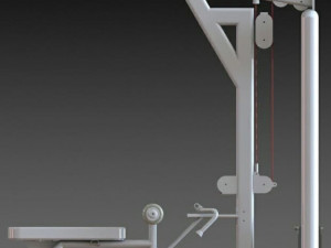 MACHINE GYM COMMERCIAL FITNESS GYM EQUIPMENT 3D मॉडल