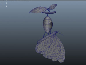 butterfly anatomy 3D-Modell