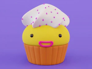 ケーキ 3Dモデル