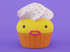 ケーキ 3Dモデル