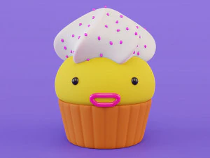 ケーキ 3Dモデル