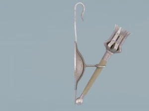 Стилизованный факел 3D Модель