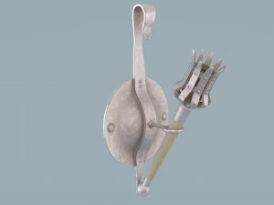 Torcia stilizzata Modello 3D