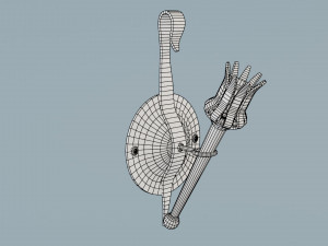 Stylized Torch 3D Модель
