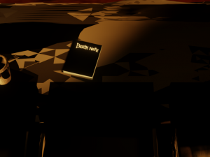 medial table but in spooky room 3D Model