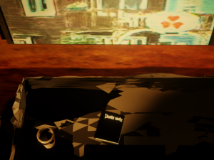 medial table but in spooky room 3D Model