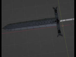 onepiece sword Modello 3D