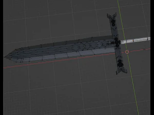 onepiece sword 3D Model