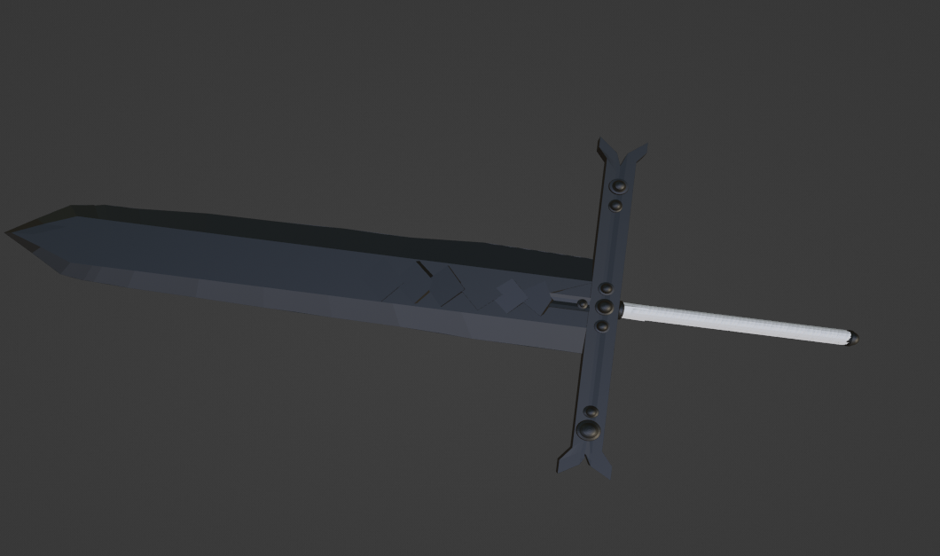 black sword yoru Grátis Modelo 3D in arma pesada 3DExport