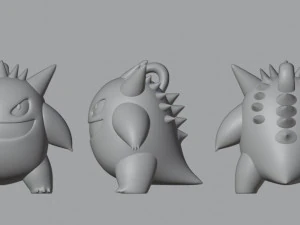 pokemon gengar pendant for 3d print 3D Print Model
