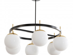 Alluria 6-Light Chandelier 3D Model