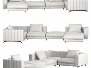 Sezionale modulare di Berlino Modello 3D