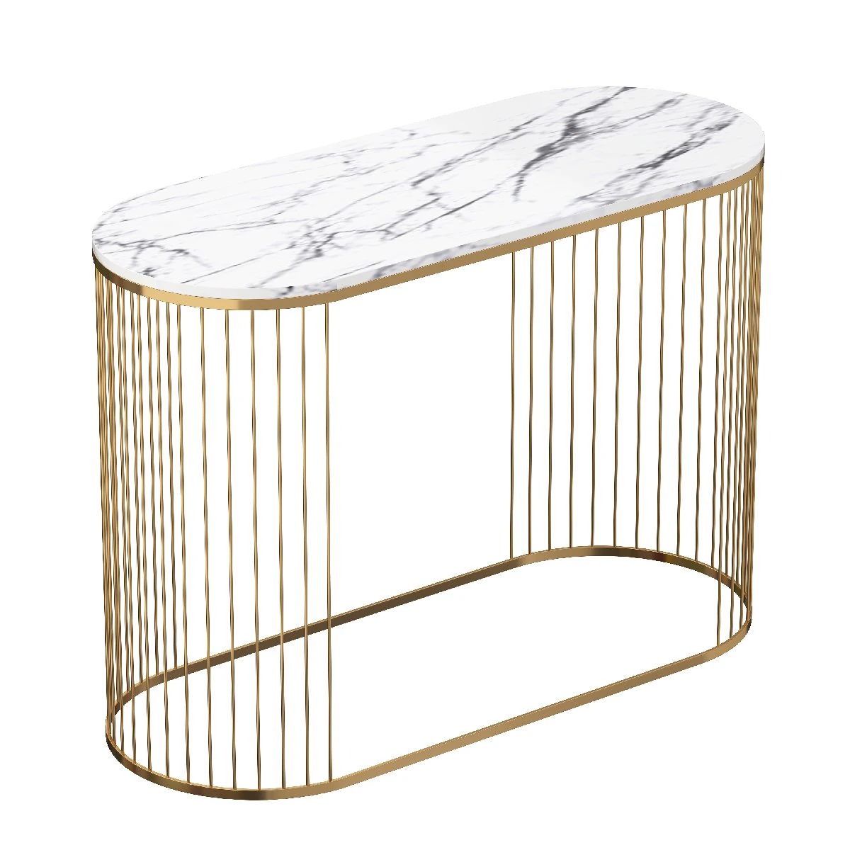 Cazarina Marble Console 3D Model .c4d .max .obj .3ds .fbx .stl .blend 