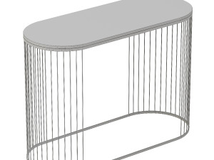 Cazarina Marble Console 3D Model