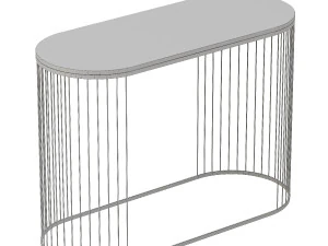 Cazarina Marble Console 3D Model