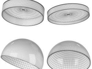Ceiling lamp OKTAVA by Romatti 3D 모델