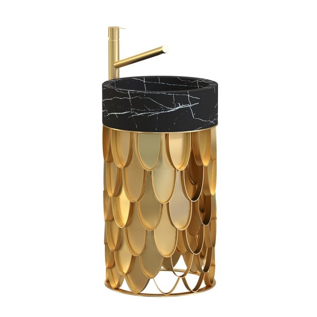 KOI PEDESTAL SINK Modelo 3D .c4d .max .obj .3ds .fbx .stl .blend 