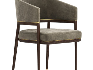 Mark dinning chair Modelo 3D