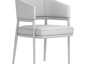 Mark dinning chair Modelo 3D
