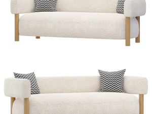 N-S03 sofa by Karimoku Case Study Modelo 3D