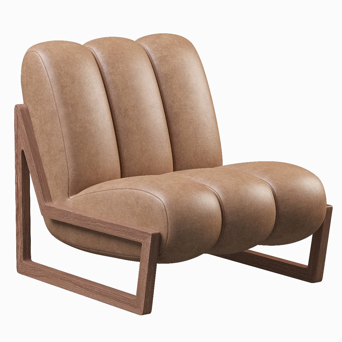 Theodore armchair 3D Model .c4d .max .obj .3ds .fbx .stl .blend 