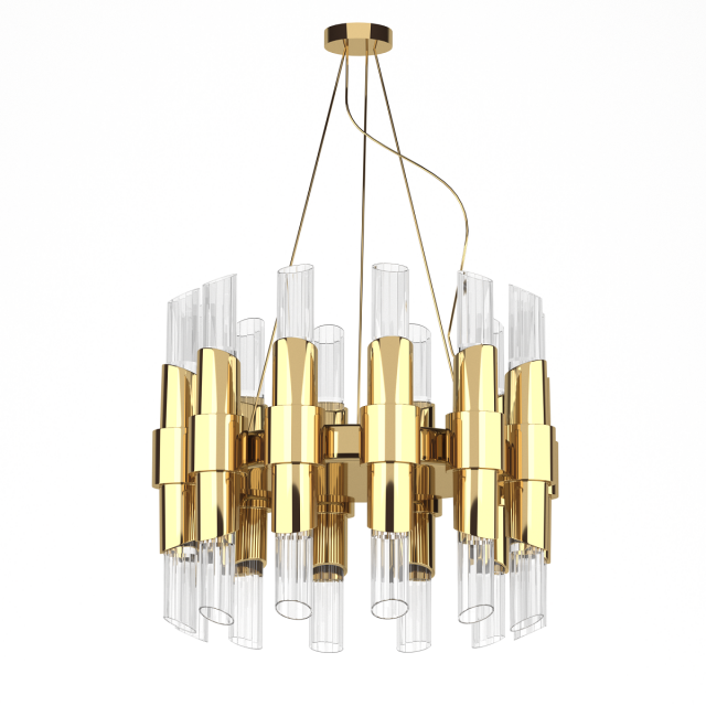 TYCHO ROUND SUSPENSION 3D Model .c4d .max .obj .3ds .fbx .stl .blend 