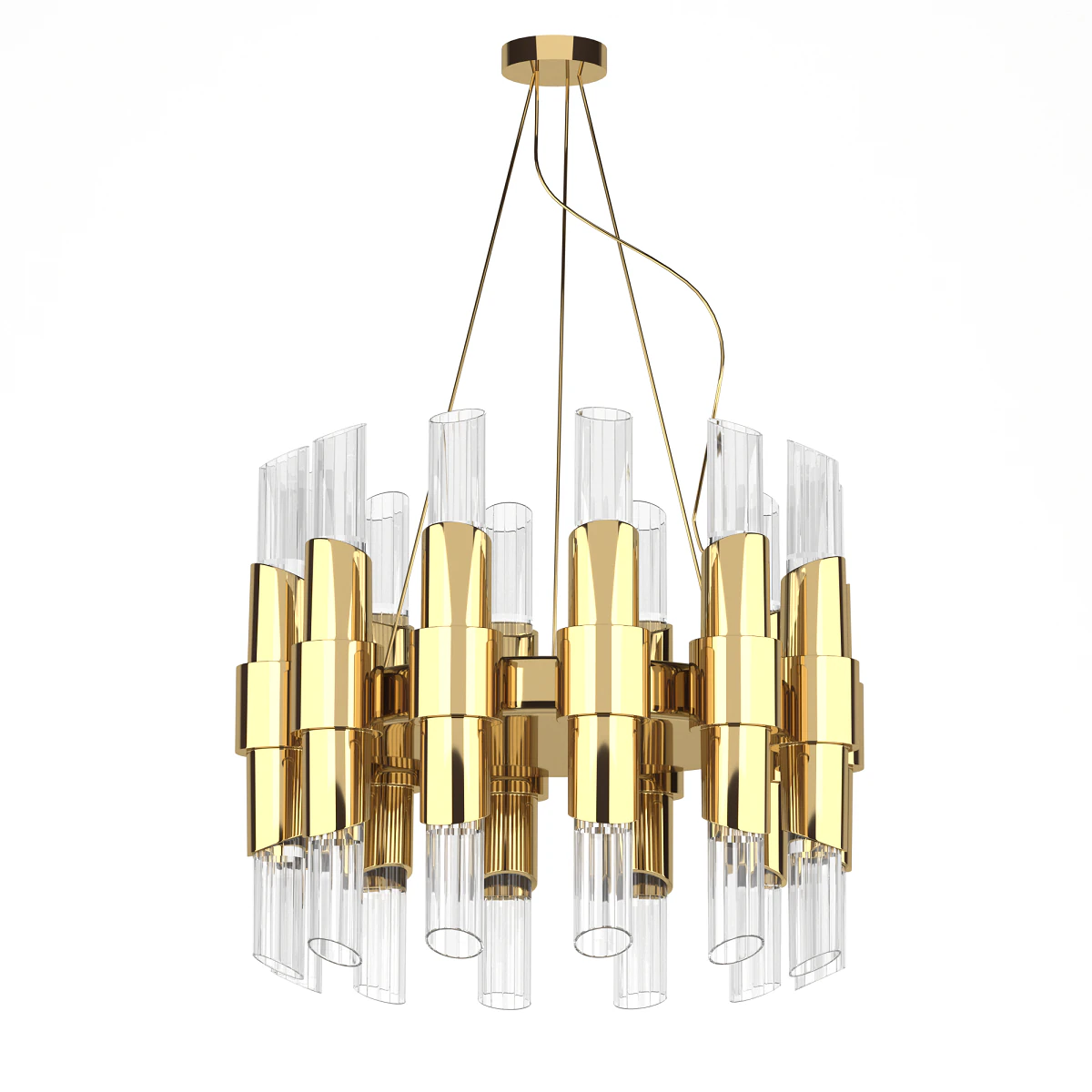 TYCHO ROUND SUSPENSION 3D Model .c4d .max .obj .3ds .fbx .stl .blend 