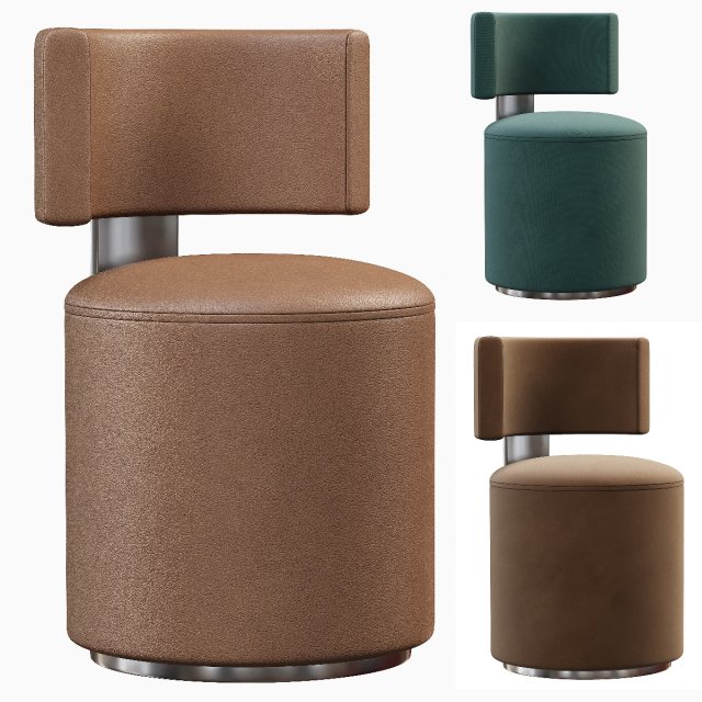 Armchair 38175 TAUPO by Archipelago Modelo 3D .c4d .max .obj .3ds .fbx .stl .blend 