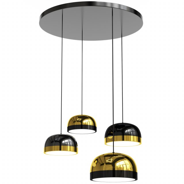 556 Molly Tooy Chandelier 3D मॉडल .c4d .max .obj .3ds .fbx .stl .blend 