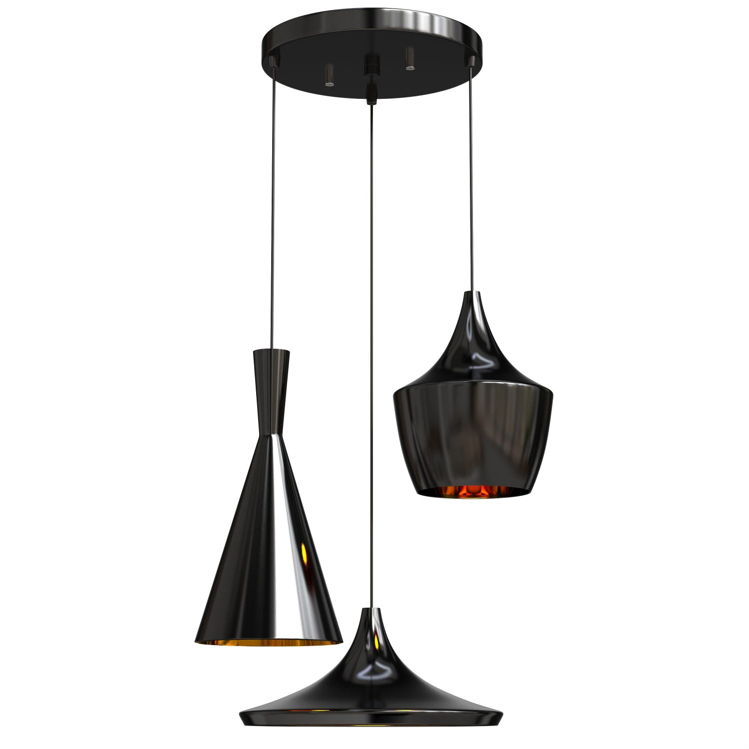 Best seller Stars Bar Counter Ceiling Pendant Lights Dining Room 3D Model .c4d .max .obj .3ds .fbx .stl .blend 