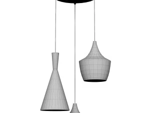 Best seller Stars Bar Counter Ceiling Pendant Lights Dining Room 3D Model