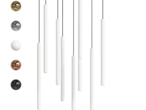 Pengembangan Contec CANALIS 9 Mini Pendant Lighting Putih Model 3D