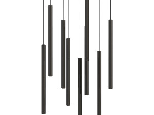 Contec development CANALIS 9 Mini Pendant Lighting White 3D Model