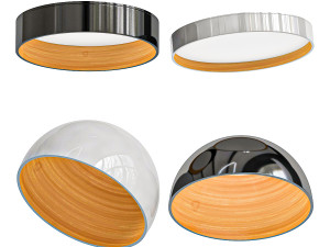 Duo ceiling lamp 3D-Modell