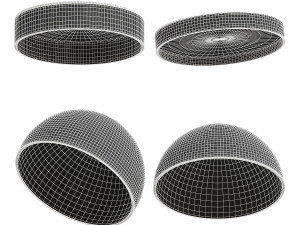 Duo ceiling lamp 3D Модель