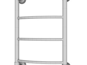 Electric heated towel rail Energy HG5 H 600x400 3D Model