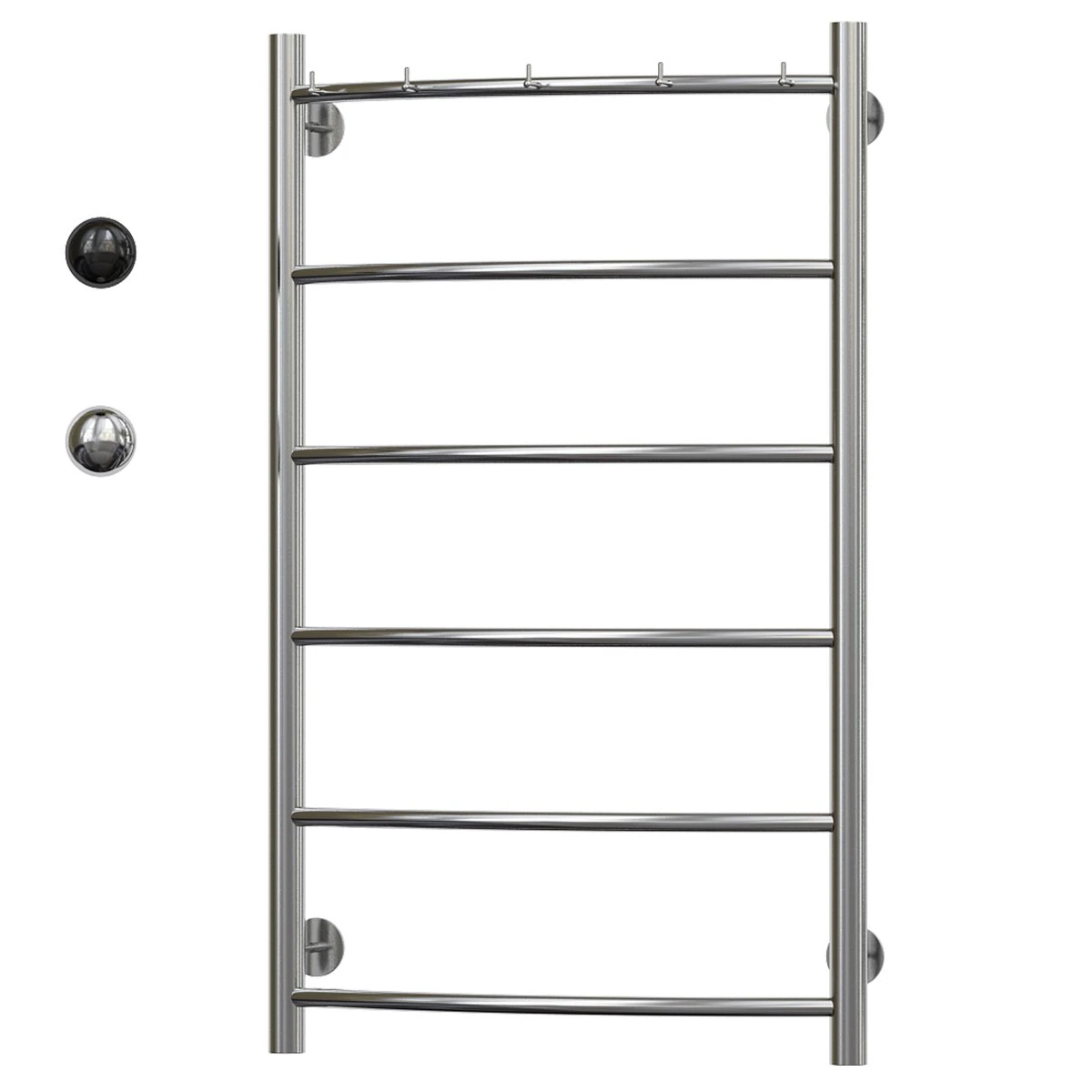 Electric heated towel rail Secado Milan 1 K 80x50 chrome L 3D Model .c4d .max .obj .3ds .fbx .stl .blend 