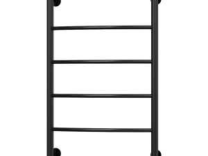 Electric heated towel rail Secado Milan 1 K 80x50 chrome L 3D Model