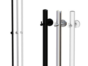 Electric towel warmer Sunerzha Asket 165 Modelo 3D