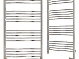 Aquecedor de toalhas el&eacute;trico Sunerzha Fluid 2 0 120x60 R Modelo 3D