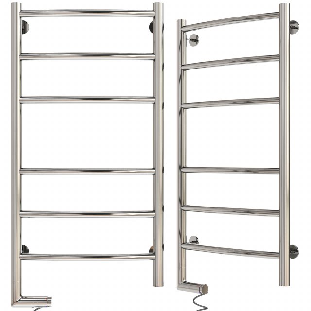 Electric towel warmer Sunerzha Galant 20 80x40 left Modelo 3D .c4d .max .obj .3ds .fbx .stl .blend 