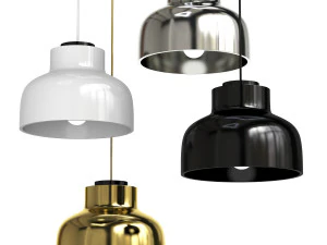 लैंप बार सफेद 3D मॉडल