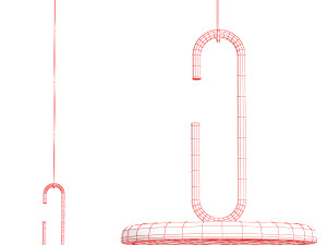 Pendant design lamp Clip by Penta Modelo 3D